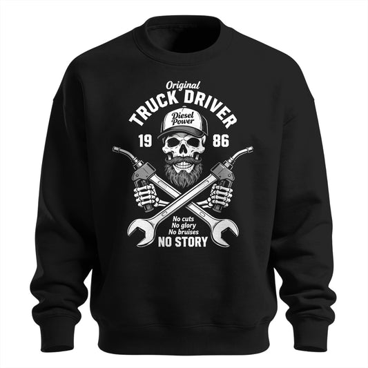 Original Truck Driver Diesel Power Sweatshirt