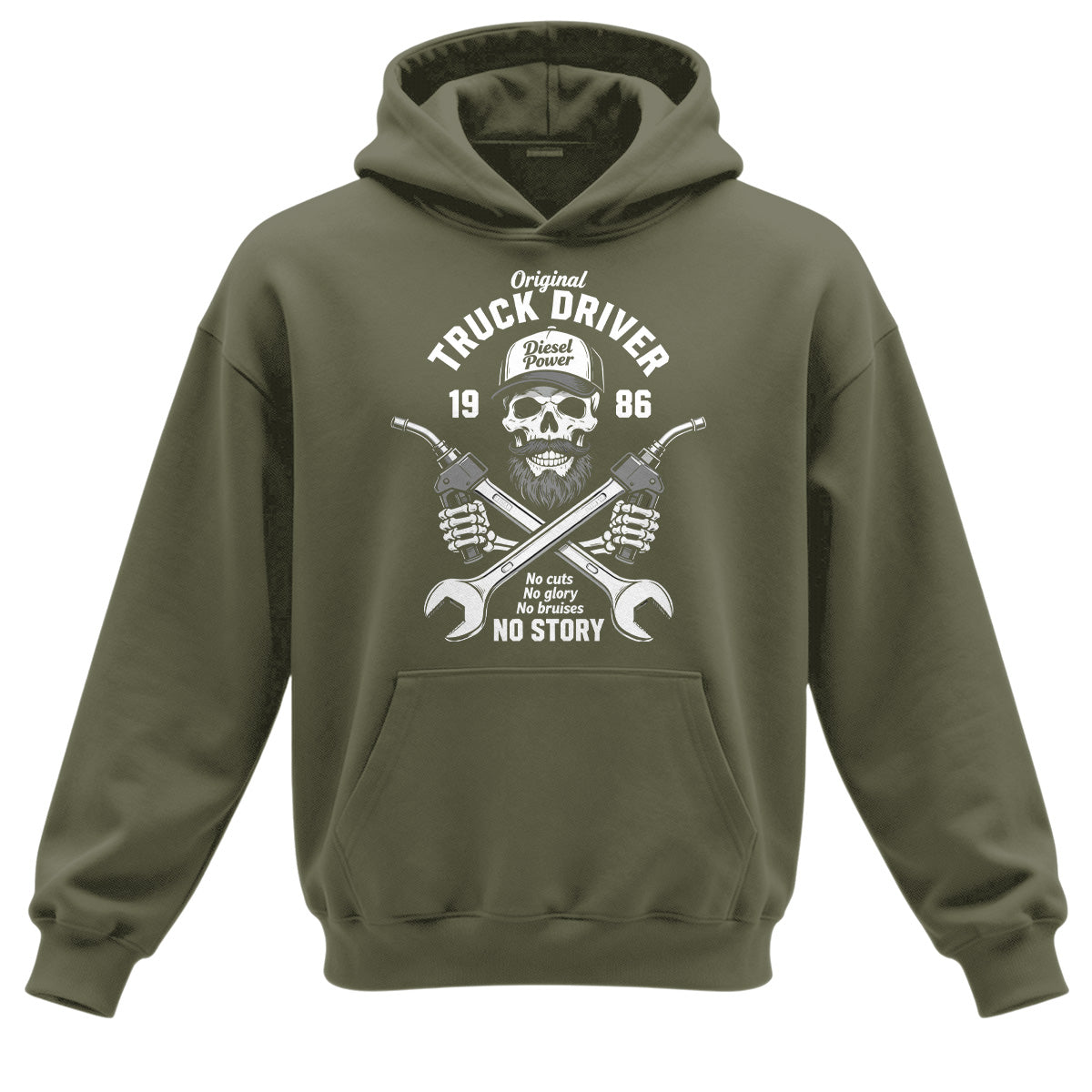 Original Truck Driver Diesel Power Hoodie