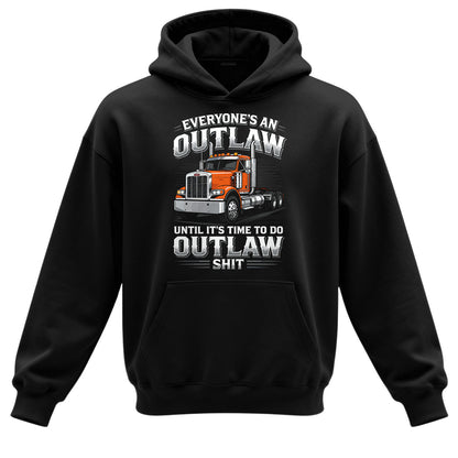 Outlaw Trucker Heavy Duty Hoodie