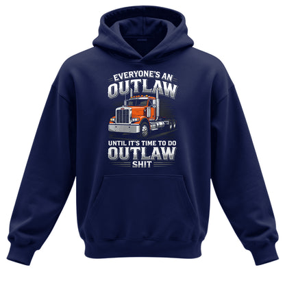 Outlaw Trucker Heavy Duty Hoodie