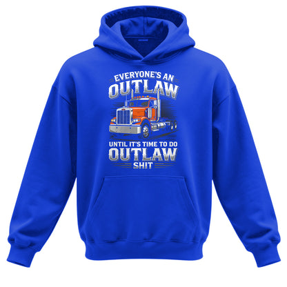 Outlaw Trucker Heavy Duty Hoodie