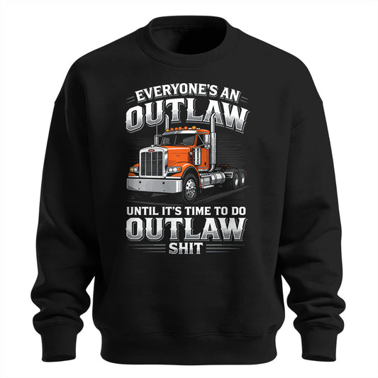 Outlaw Trucker Heavy Duty Sweatshirt