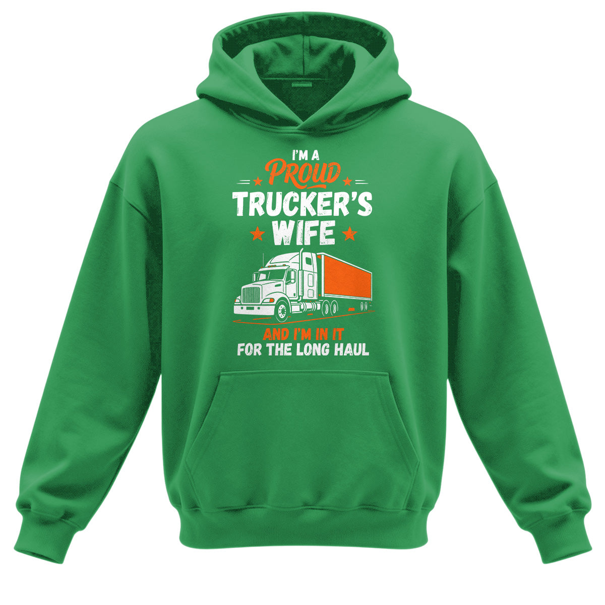 Proud Trucker's Wife Hoodie