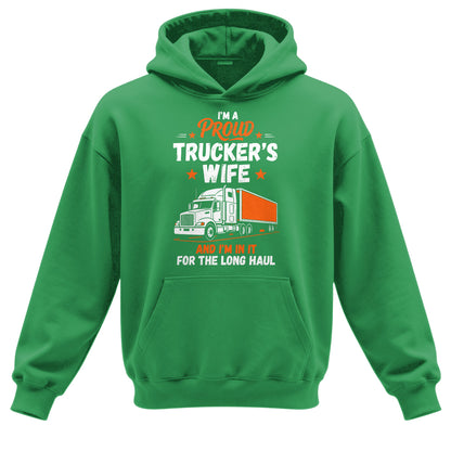 Proud Trucker's Wife Hoodie