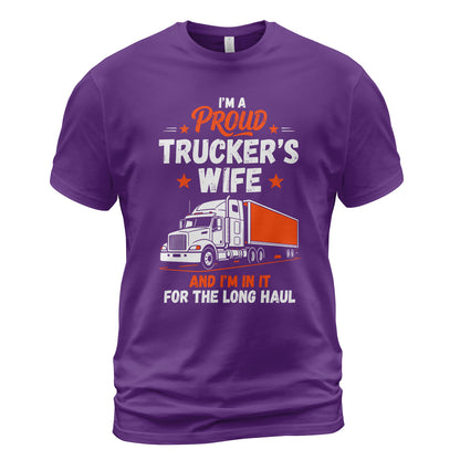 Proud Trucker's Wife T-Shirt