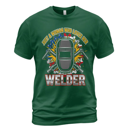 She Loves Her Welder T-Shirt
