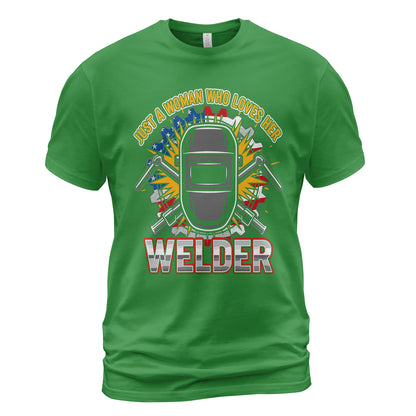 She Loves Her Welder T-Shirt