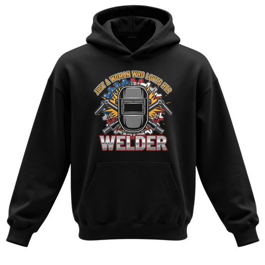 She Loves Her Welder Hoodie
