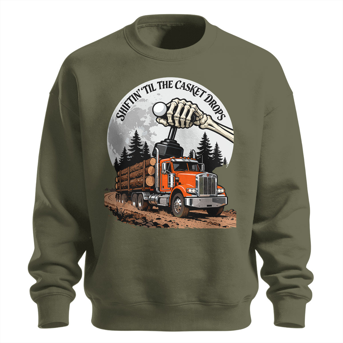 Shiftin_ Til The Casket Drops Sweatshirt