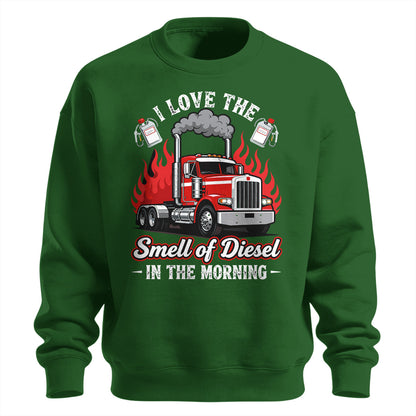 Smell of Diesel Morning Sweatshirt