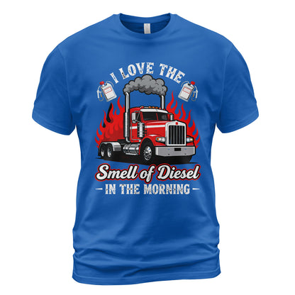 Smell of Diesel Morning T-Shirt