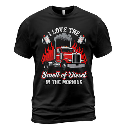 Smell of Diesel Morning T-Shirt