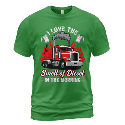 Smell of Diesel Morning T-Shirt