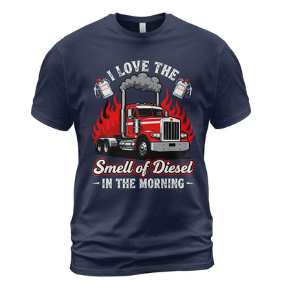 Smell of Diesel Morning T-Shirt
