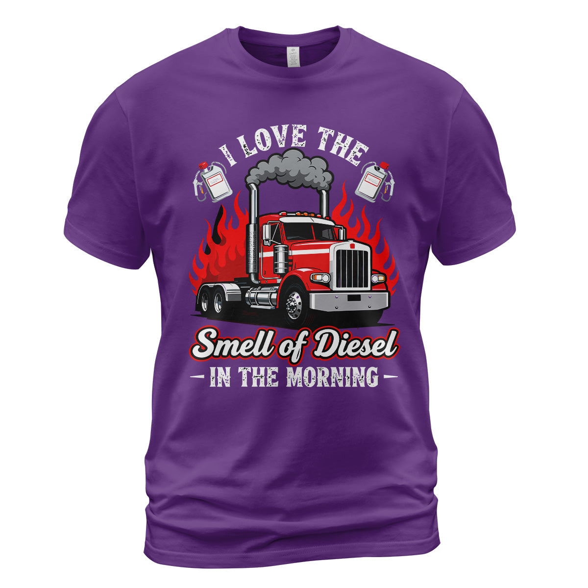 Smell of Diesel Morning T-Shirt
