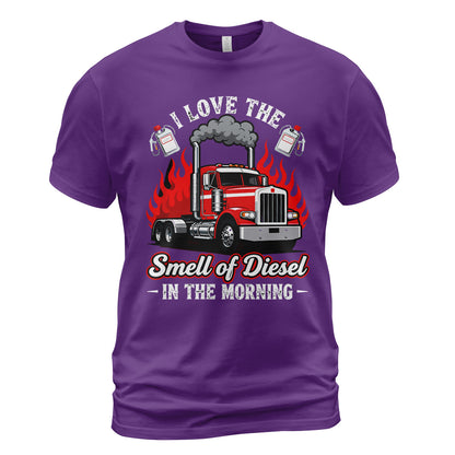 Smell of Diesel Morning T-Shirt