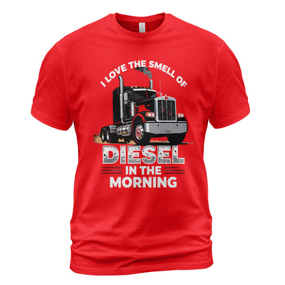 Smell of Diesel Trucker T-Shirt