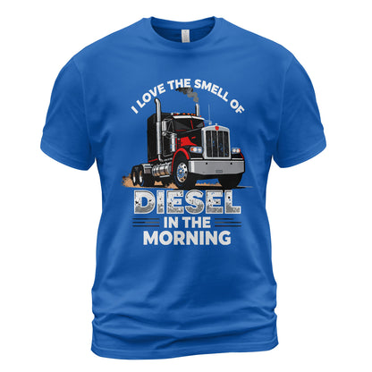 Smell of Diesel Trucker T-Shirt