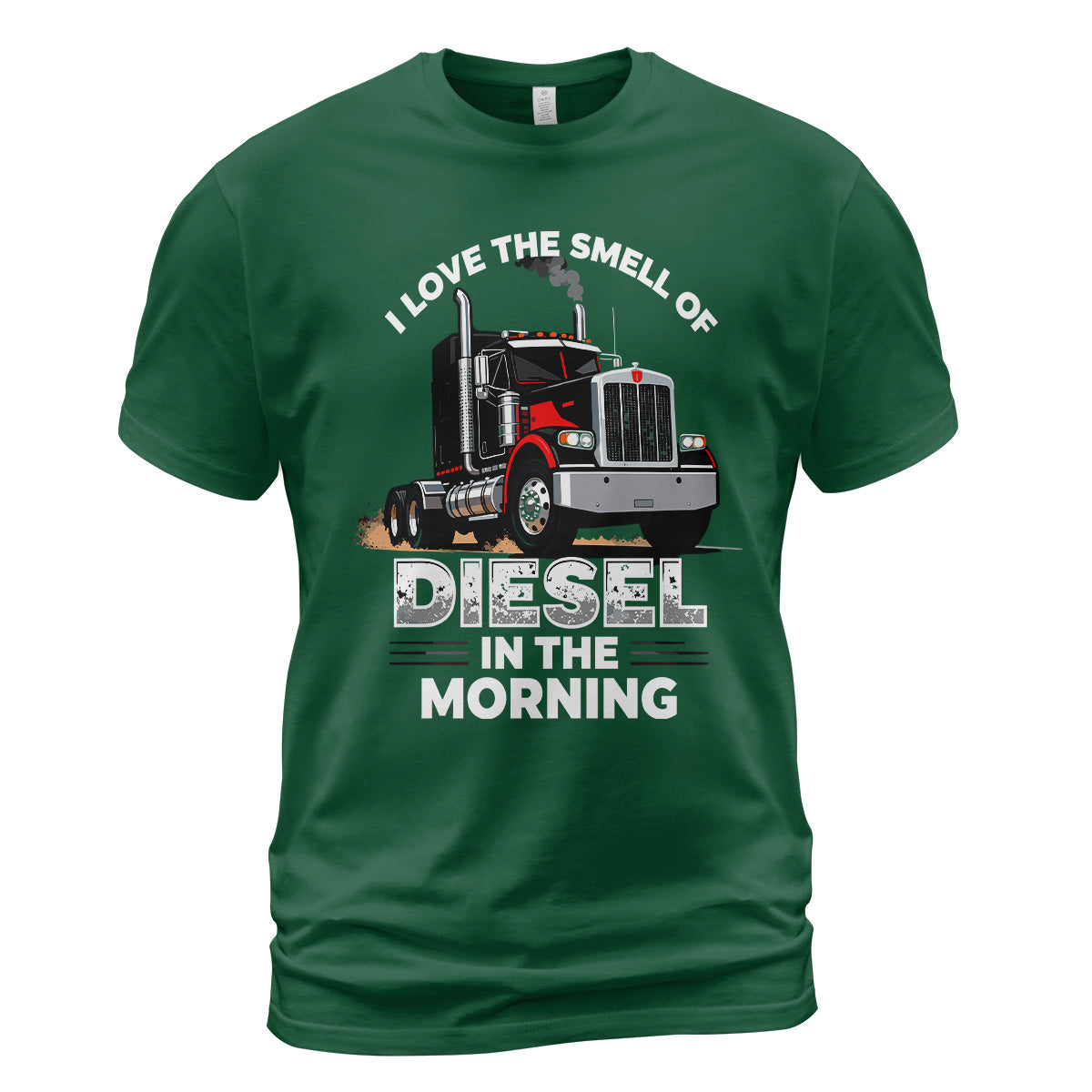 Smell of Diesel Trucker T-Shirt