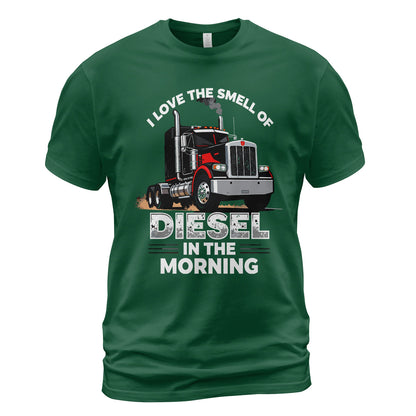 Smell of Diesel Trucker T-Shirt