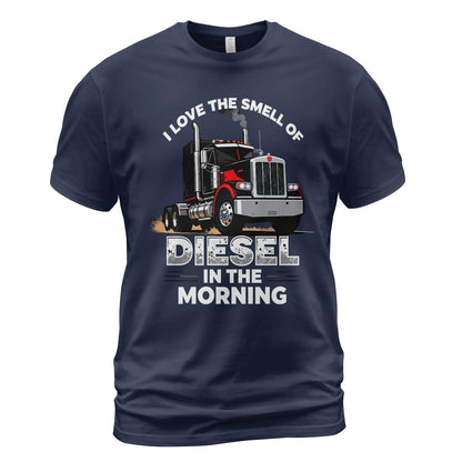 Smell of Diesel Trucker T-Shirt
