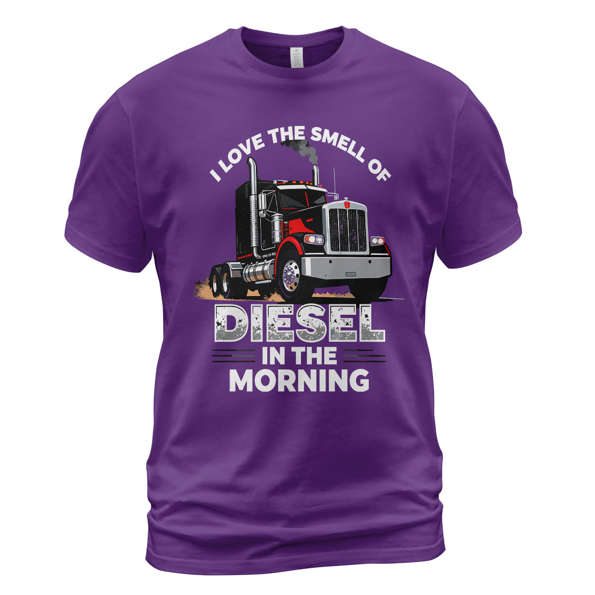 Smell of Diesel Trucker T-Shirt