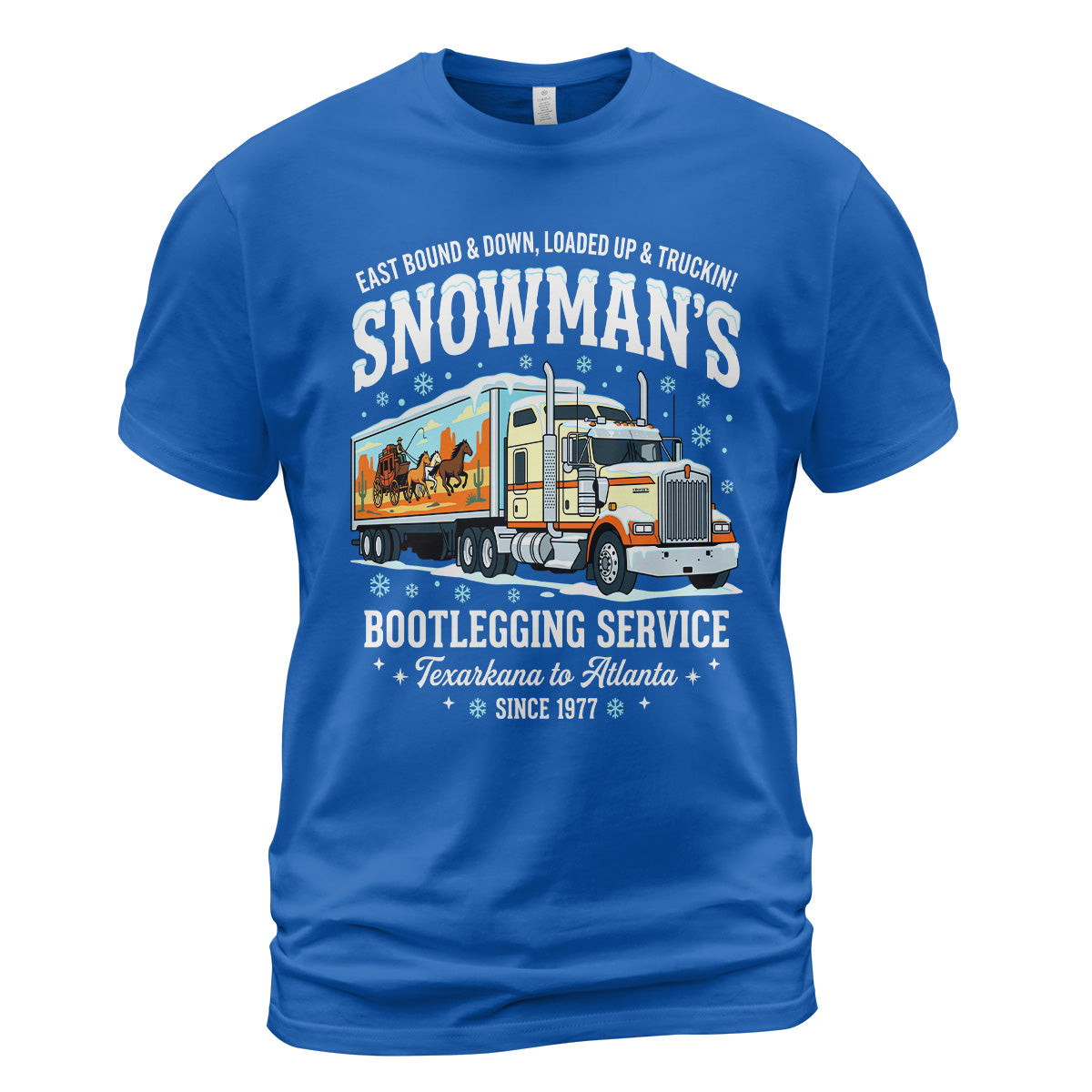 Snowman's Bootlegging Trucker T-Shirt