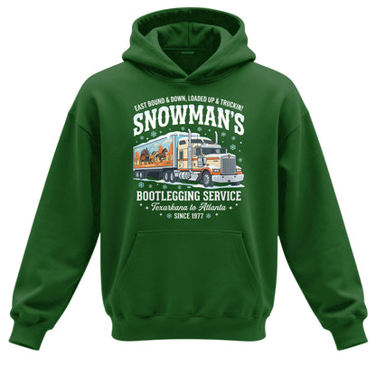 Snowman_s Bootlegging Trucker Hoodie