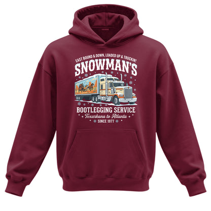 Snowman_s Bootlegging Trucker Hoodie