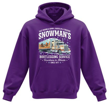 Snowman_s Bootlegging Trucker Hoodie