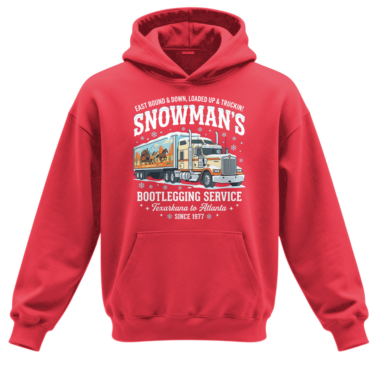 Snowman_s Bootlegging Trucker Hoodie