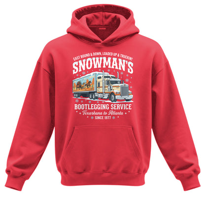 Snowman_s Bootlegging Trucker Hoodie