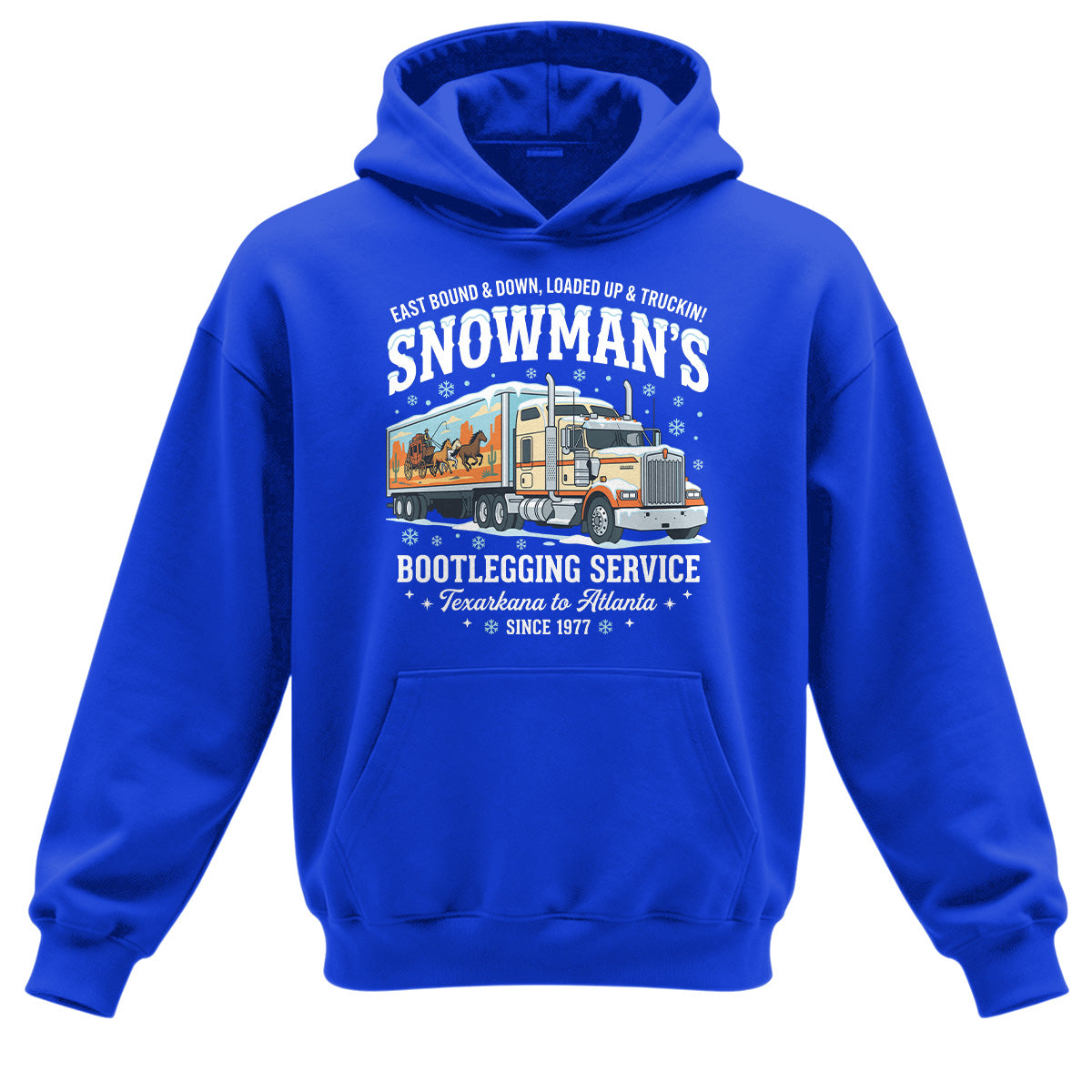 Snowman_s Bootlegging Trucker Hoodie