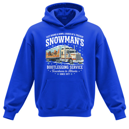 Snowman_s Bootlegging Trucker Hoodie