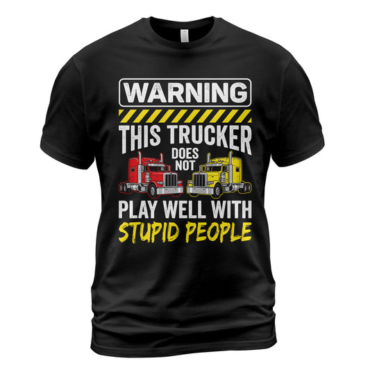 The Warning Trucker T-Shirt