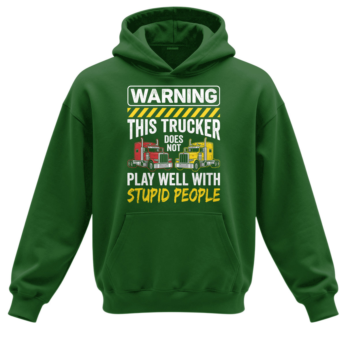 The Warning Trucker Hoodie