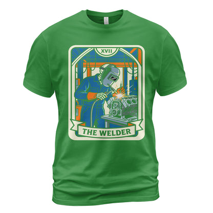 The Welder Tarot Card T-Shirt