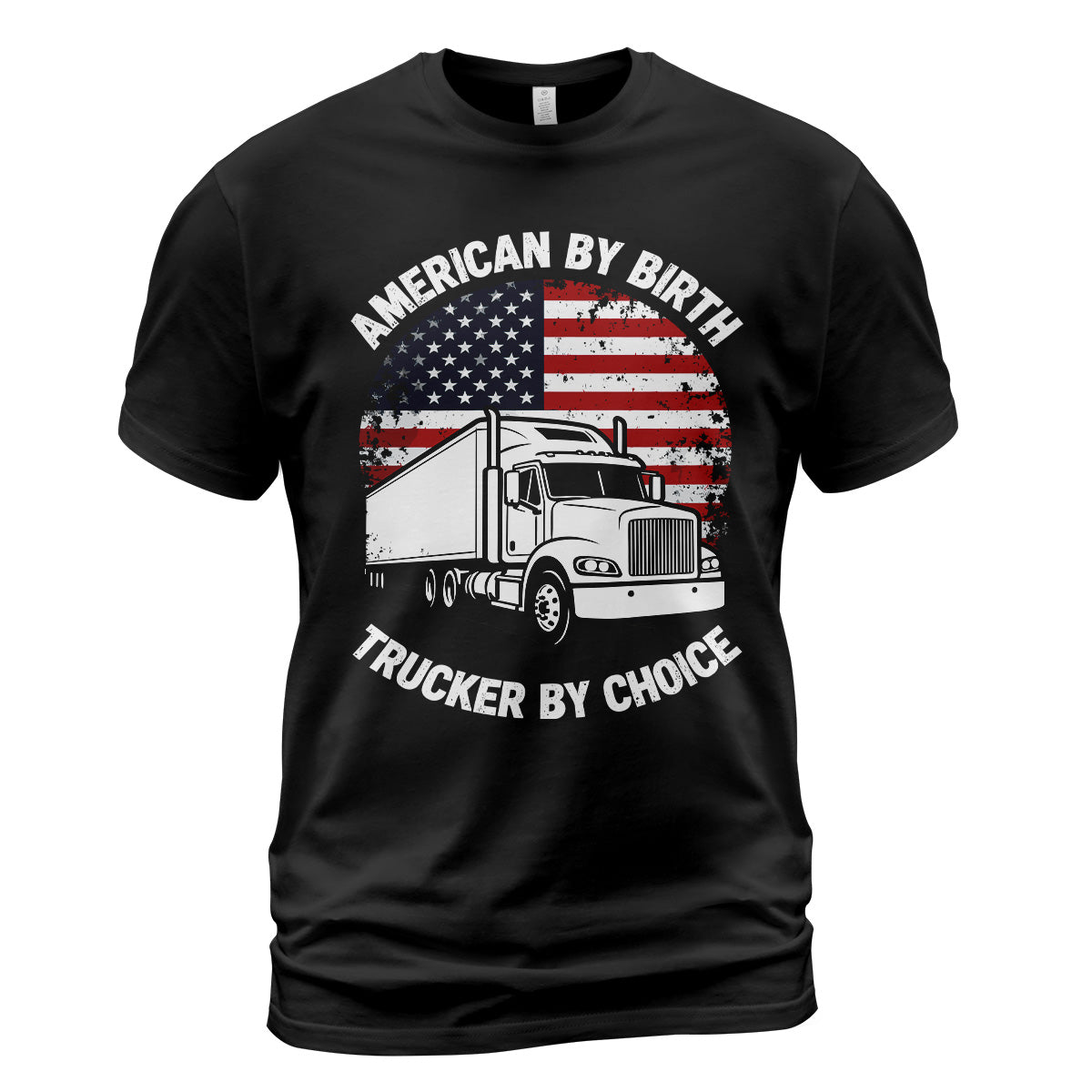 Trucker By Choice Patriot T-Shirt
