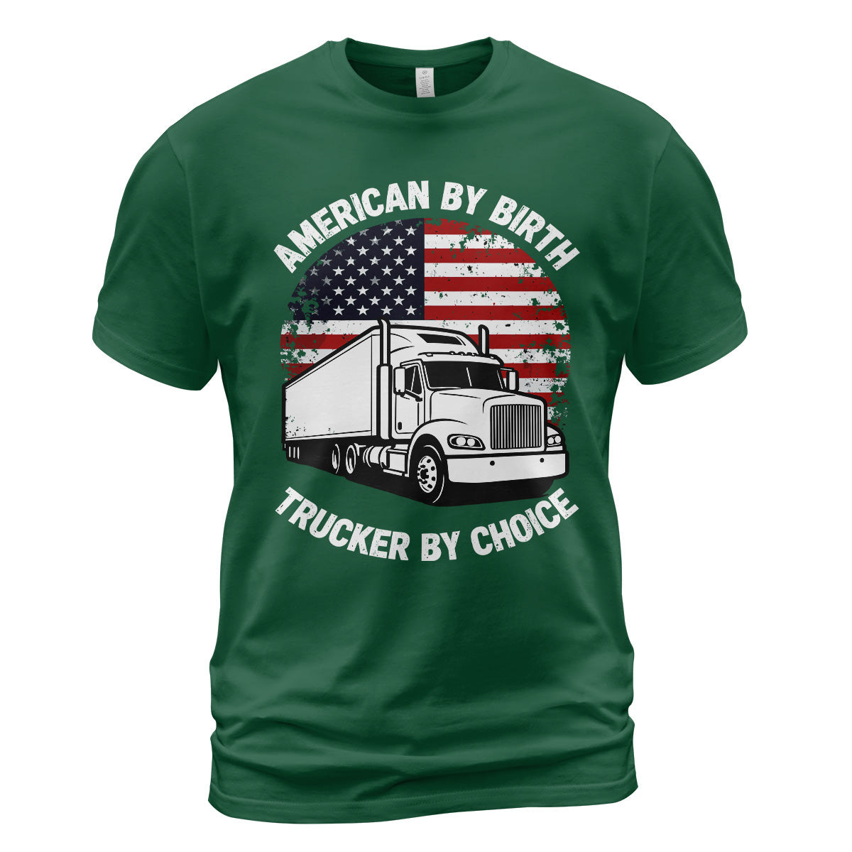 Trucker By Choice Patriot T-Shirt
