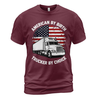 Trucker By Choice Patriot T-Shirt