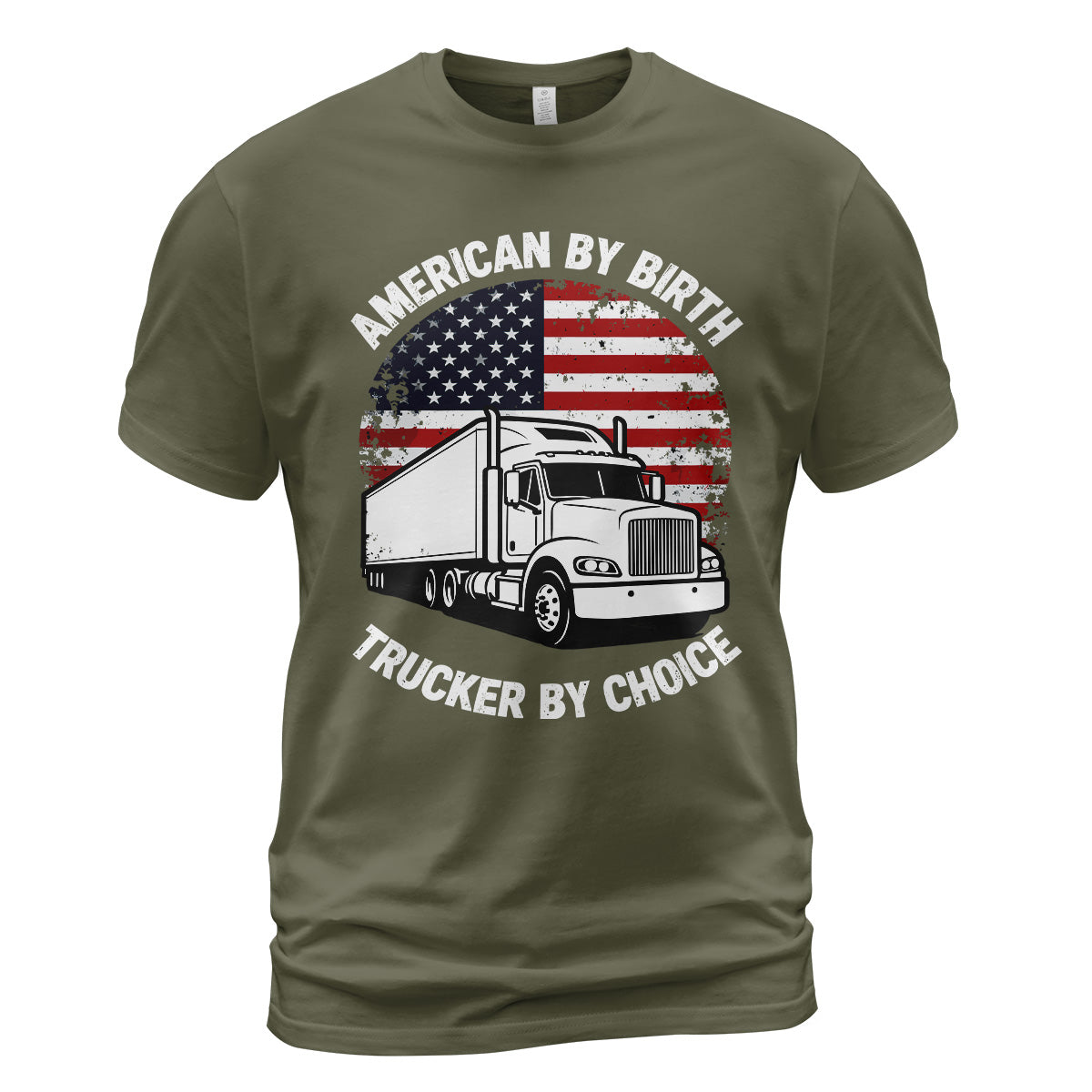 Trucker By Choice Patriot T-Shirt