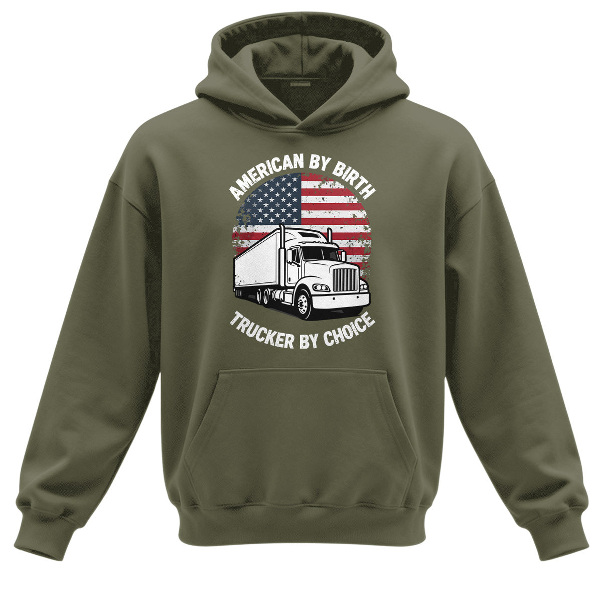Trucker By Choice Patriot Hoodie