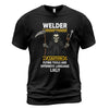 Welder Caution Flying Tools & Language T-Shirt