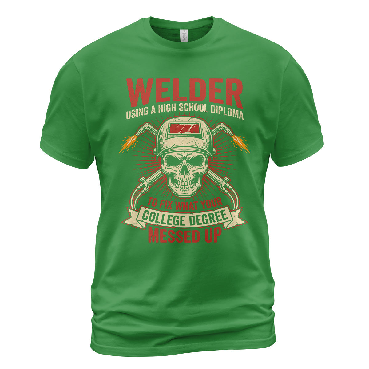 Welder Diploma College Fix T-Shirt