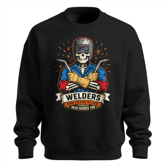 Welder Heroes Skull Sweatshirt