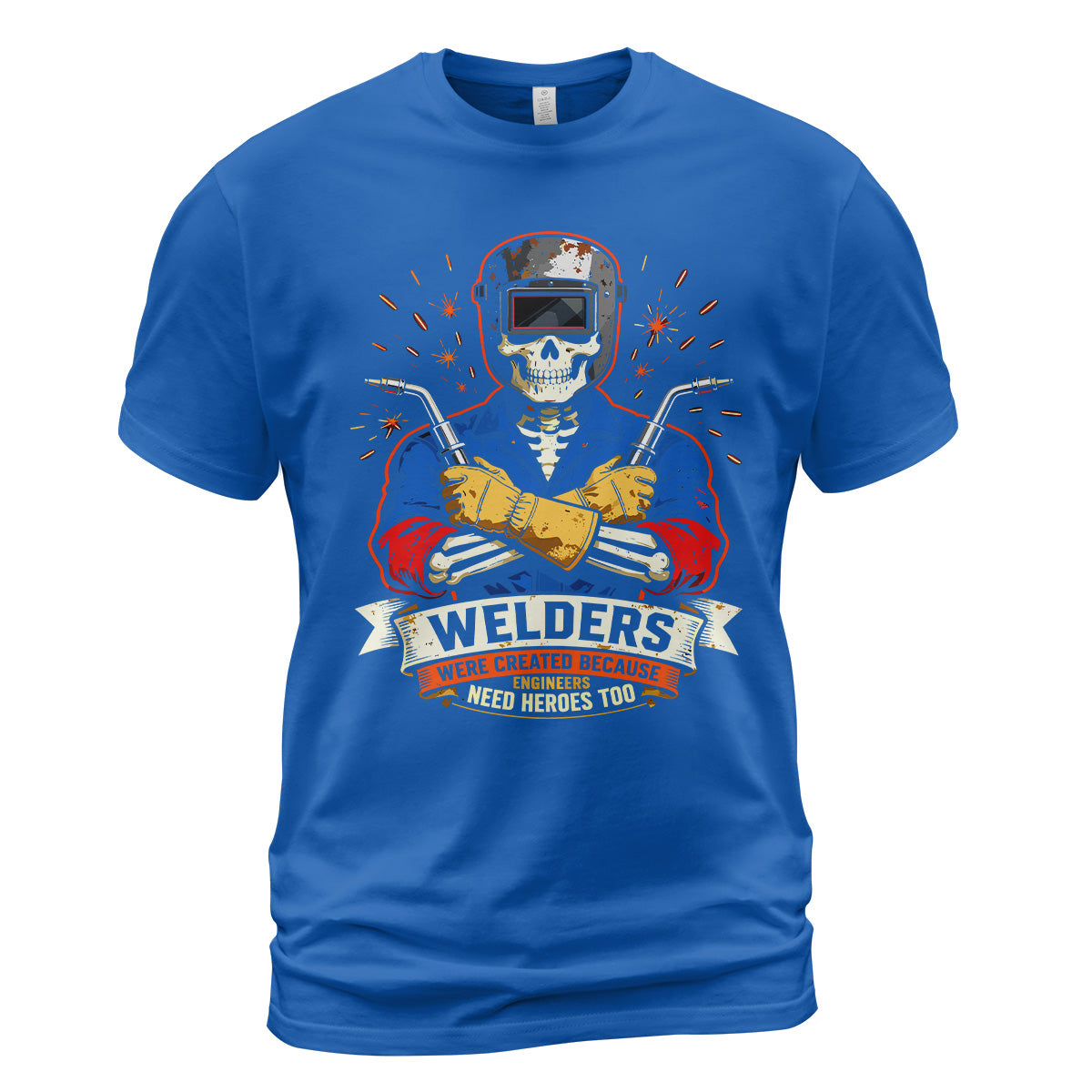 Welder Heroes Skull T-Shirt