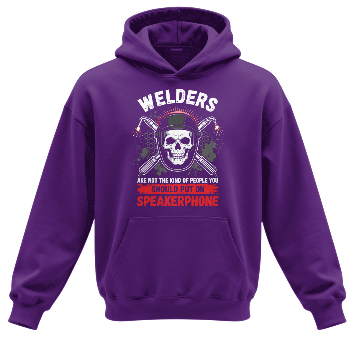 Welder Skull Speakerphone Hoodie