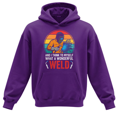 What A Wonderful Weld Welder Hoodie