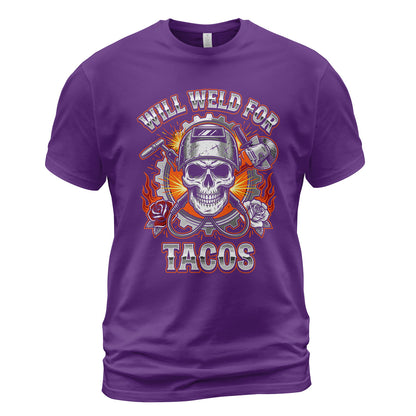 Will Weld For Tacos T-Shirt