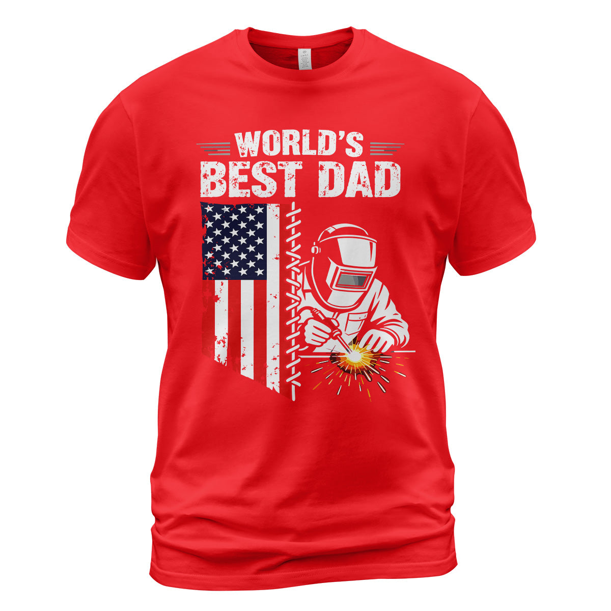 World's Best Welder Dad T-Shirt